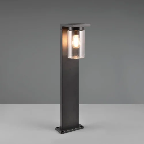 BALIZA EXTERIOR CON SENSOR DE LUZ E27 IP44 65CM ARABELA