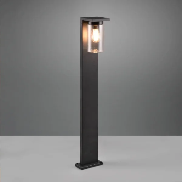 BALIZA EXTERIOR CON SENSOR DE LUZ E27 IP44 100CM ARABELA
