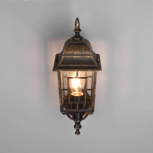 APLIQUE EXTERIOR ASCENDENTE E27 IP44 ÓXIDO 41CM VALESKA