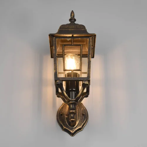 APLIQUE EXTERIOR ASCENDENTE E27 IP44 ÓXIDO 41CM VALESKA