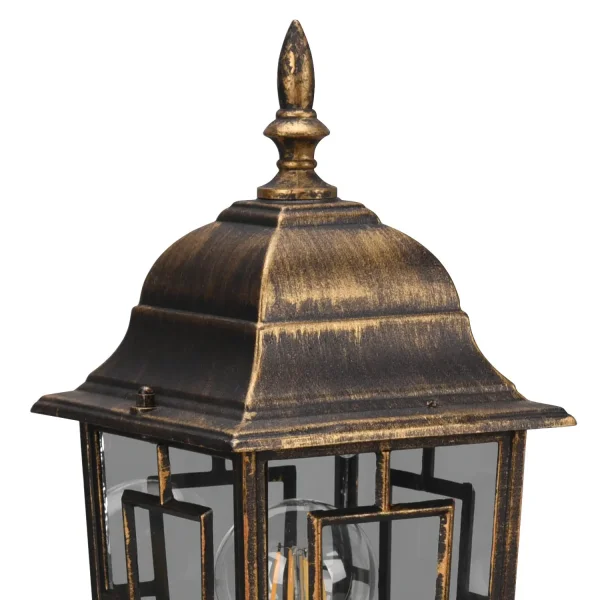 FAROL DE EXTERIOR E27 IP44 ÓXIDO 47CM VALESKA FAROL DE EXTERIOR E27 IP44 ÓXIDO 47CM VALESKA