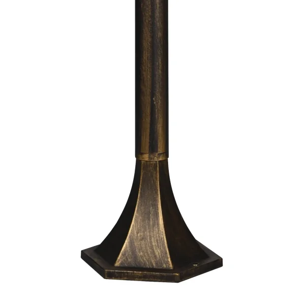 FAROL DE EXTERIOR E27 IP44 ÓXIDO 100CM VALESKA