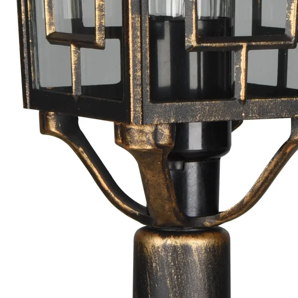 FAROL DE EXTERIOR E27 IP44 ÓXIDO 100CM VALESKA