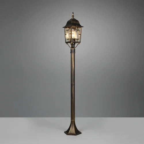 FAROL DE EXTERIOR E27 IP44 ÓXIDO 100CM VALESKA