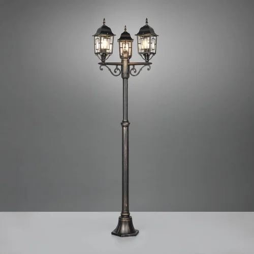 FAROLA DE EXTERIOR E27 IP44 ÓXIDO 200CM VALESKA