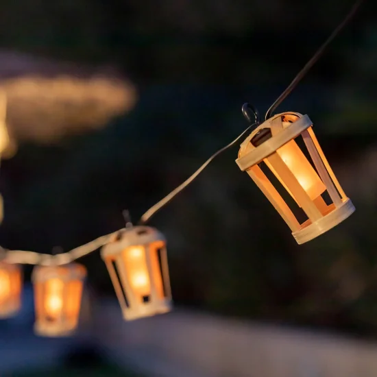 GUIRNALDA SOLAR HIAMA BAMBÚ IP44