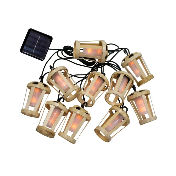 GUIRNALDA SOLAR HIAMA BAMBÚ IP44 GUIRNALDA SOLAR HIAMA BAMBÚ IP44