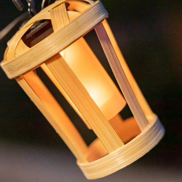 GUIRNALDA SOLAR HIAMA BAMBÚ IP44 GUIRNALDA SOLAR HIAMA BAMBÚ IP44