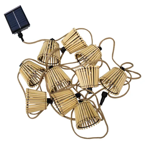 GUIRNALDA SOLAR + BATERIA RECARGABLE IP44 YUTE OKINAWA