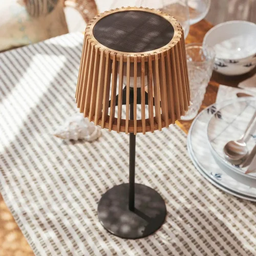 LÁMPARA DE MESA SOLAR IP54 OKINAWA LÁMPARA DE MESA SOLAR IP54 OKINAWA