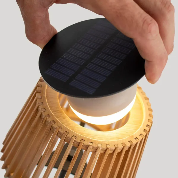LÁMPARA DE MESA SOLAR IP54 OKINAWA LÁMPARA DE MESA SOLAR IP54 OKINAWA