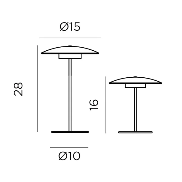 LÁMPARA DE MESA EXTERIOR IP44 BATERIA ANTRACITA SARDINIA 30 LÁMPARA DE MESA EXTERIOR IP44 BATERIA ANTRACITA SARDINIA 30