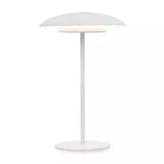 LÁMPARA DE MESA EXTERIOR IP44 BATERIA BLANCA SARDINIA 30