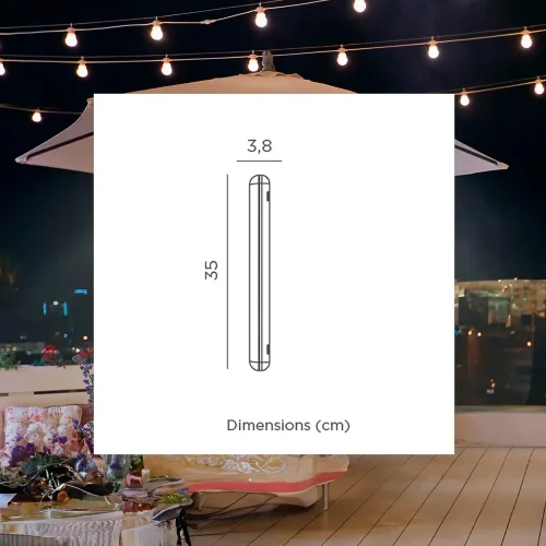 BOMBILLA PORTÁTIL RGB BATERIA RECARGABLE BANANA 35 BOMBILLA PORTÁTIL RGB BATERIA RECARGABLE BANANA 35