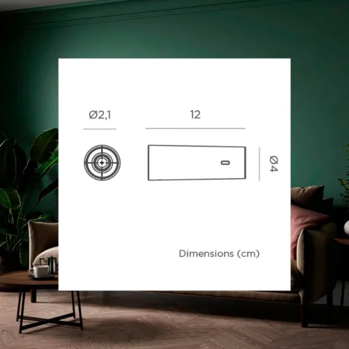 APLIQUE SIN CABLES BATERIA RECARGABLE BLANCO ROLL 4