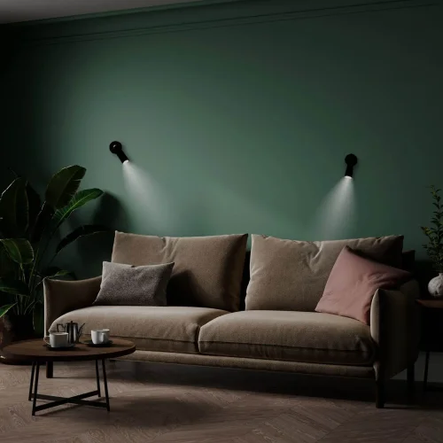 APLIQUE SIN CABLES BATERIA RECARGABLE NEGRO ROLL 4