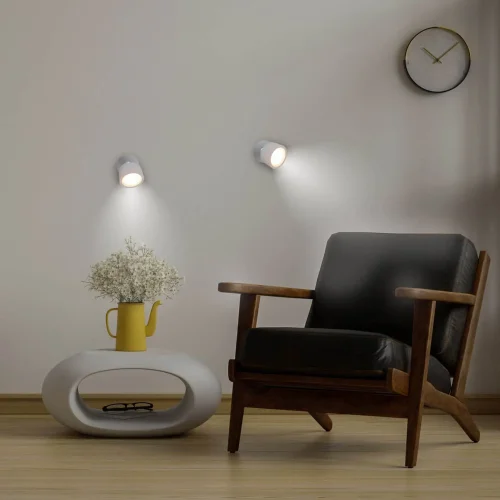 APLIQUE SIN CABLES BATERIA RECARGABLE BLANCO ROLL 8