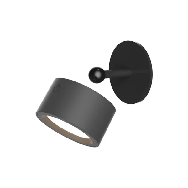 APLIQUE SIN CABLES BATERIA RECARGABLE NEGRO ROLL 8