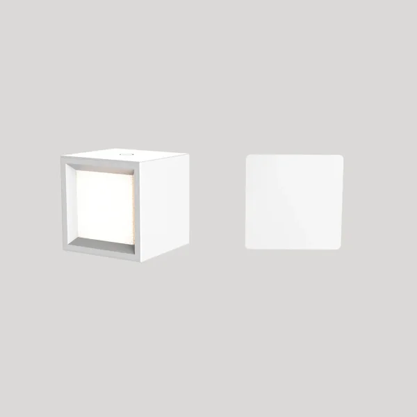 APLIQUE DE PARED SIN CABLES IP20 BLANCO BOX 8