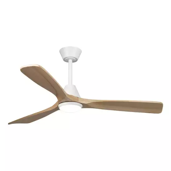 VENTILADOR DE TECHO LED 18W REGULABLE 3 ASPAS MOTOR DC JARETH 2