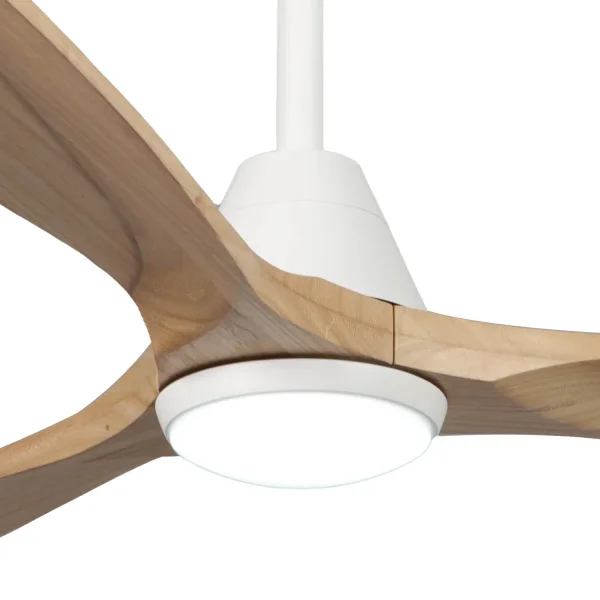 VENTILADOR DE TECHO LED 18W REGULABLE 3 ASPAS MOTOR DC JARETH