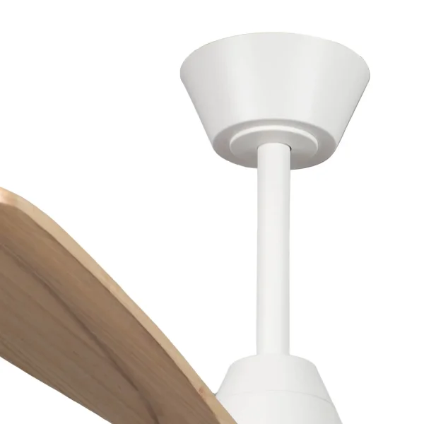 VENTILADOR DE TECHO LED 18W REGULABLE 3 ASPAS MOTOR DC JARETH