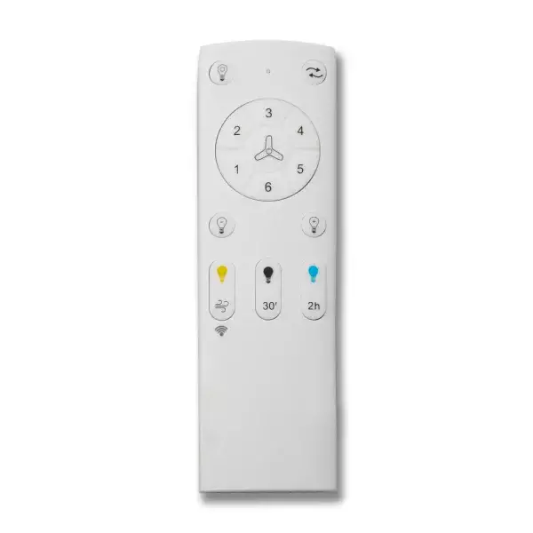 VENTILADOR DE TECHO LED 18W REGULABLE 3 ASPAS MOTOR DC JARETH