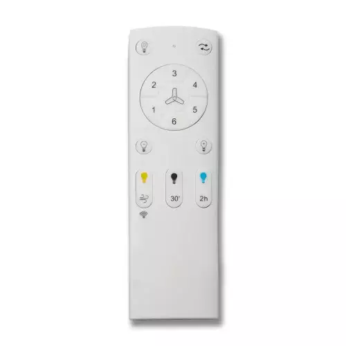 VENTILADOR DE TECHO LED 18W REGULABLE 3 ASPAS MOTOR DC JARETH