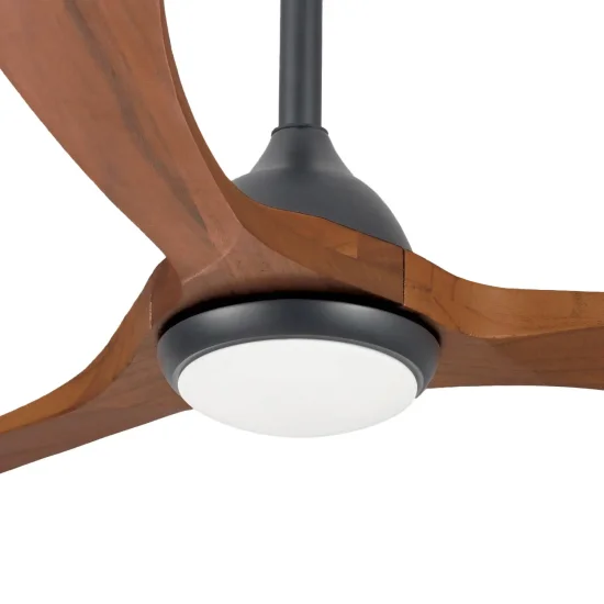 VENTILADOR DE TECHO LED 18W REGULABLE 3 ASPAS MOTOR DC ASIER 2