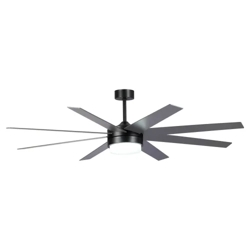 VENTILADOR DE TECHO LED 24W REGULABLE 8 ASPAS MOTOR DC SOLEI