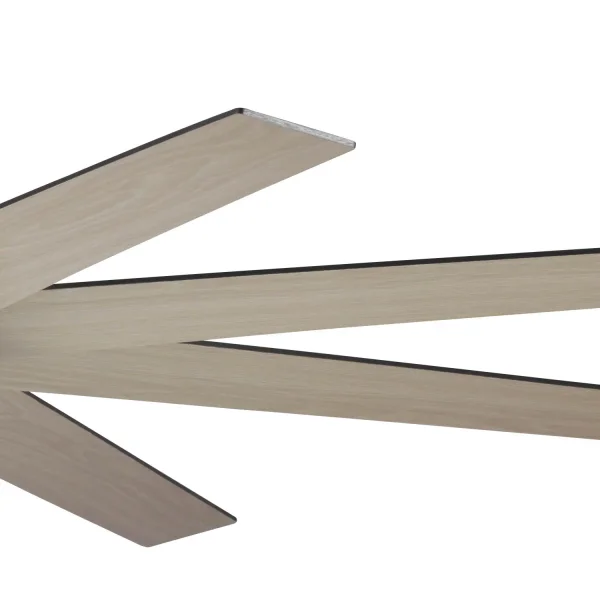 VENTILADOR DE TECHO LED 24W REGULABLE 8 ASPAS MOTOR DC SOLEI