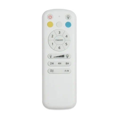 VENTILADOR DE TECHO LED 28W REGULABLE 4 ASPAS PLEGABLES MOTOR DC LESTER