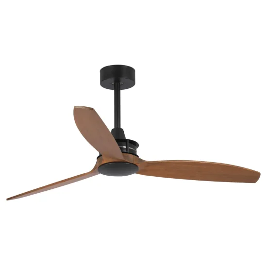 VENTILADOR DE TECHO SIN LUZ 3 ASPAS MADERA MOTOR DC WINSTON