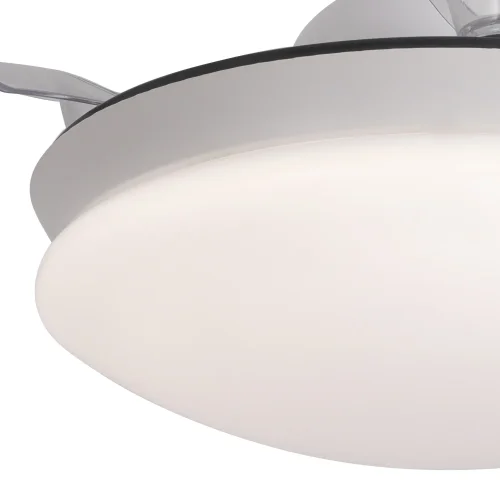 VENTILADOR DE TECHO LED 24W REGULABLE 4 ASPAS PLEGABLES MOTOR DC MONTREAL