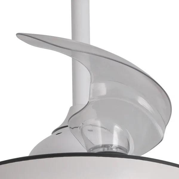 VENTILADOR DE TECHO LED 24W REGULABLE 4 ASPAS PLEGABLES MOTOR DC MONTREAL