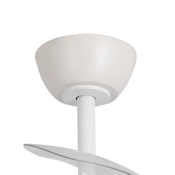 VENTILADOR DE TECHO LED 24W REGULABLE 4 ASPAS PLEGABLES MOTOR DC MONTREAL