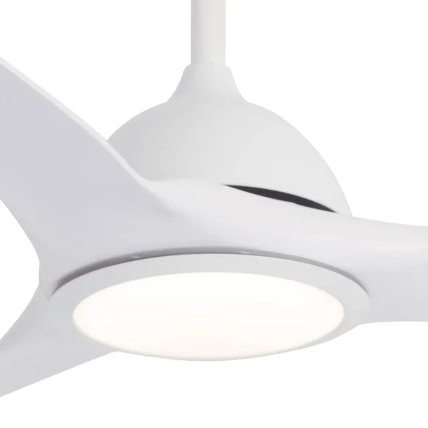 VENTILADOR DE TECHO LED 17W REGULABLE 3 ASPAS MOTOR DC BALSA