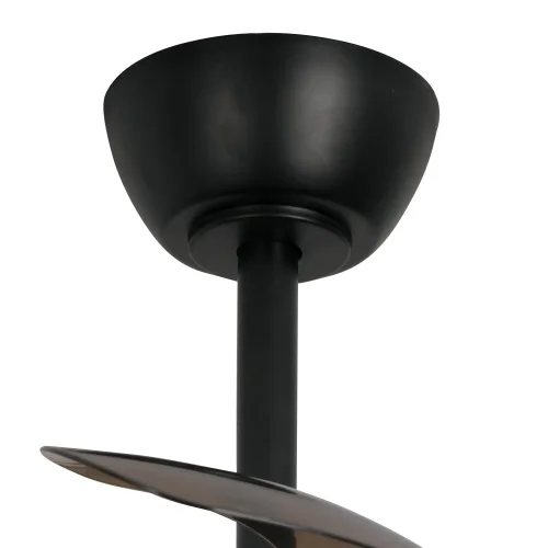 VENTILADOR DE TECHO LED 24W REGULABLE NEGRO 4 ASPAS PLEGABLES GERALDTON