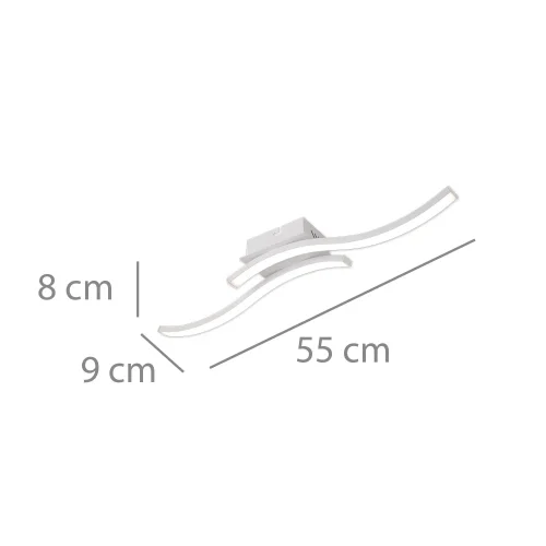 PLAFÓN DE TECHO LED 14 W 4000K BLANCO EVANDER