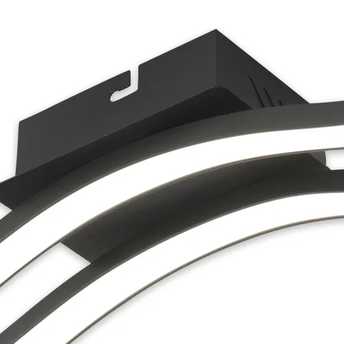 PLAFÓN DE TECHO LED 14 W 4000K NEGRO EVANDER