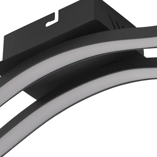 PLAFÓN DE TECHO LED 14 W 4000K NEGRO EVANDER