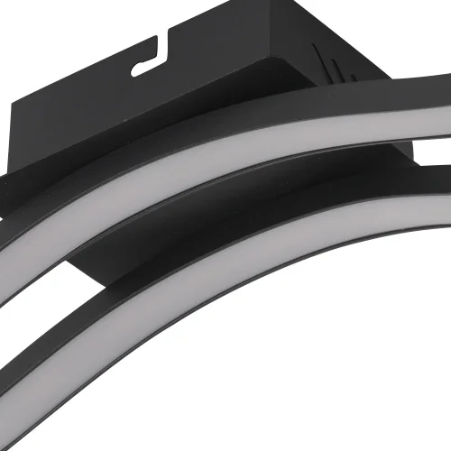 PLAFÓN DE TECHO LED 14 W 4000K NEGRO EVANDER