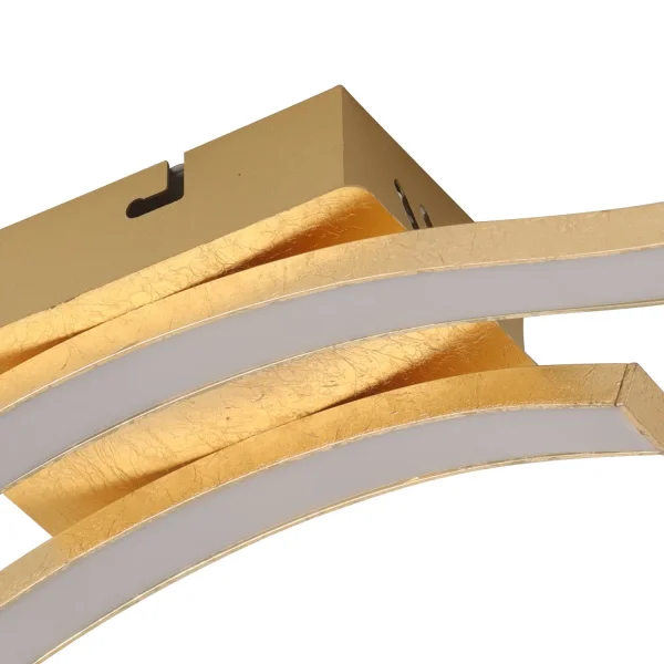 PLAFÓN DE TECHO LED 14 W 4000K PAN DE ORO EVANDER