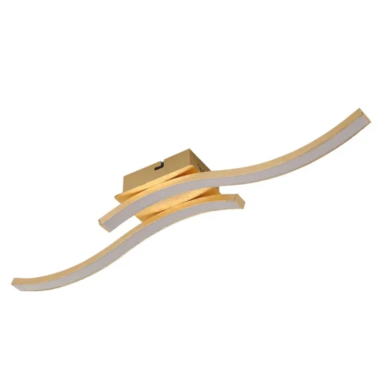 PLAFÓN DE TECHO LED 14 W 4000K PAN DE ORO EVANDER 2