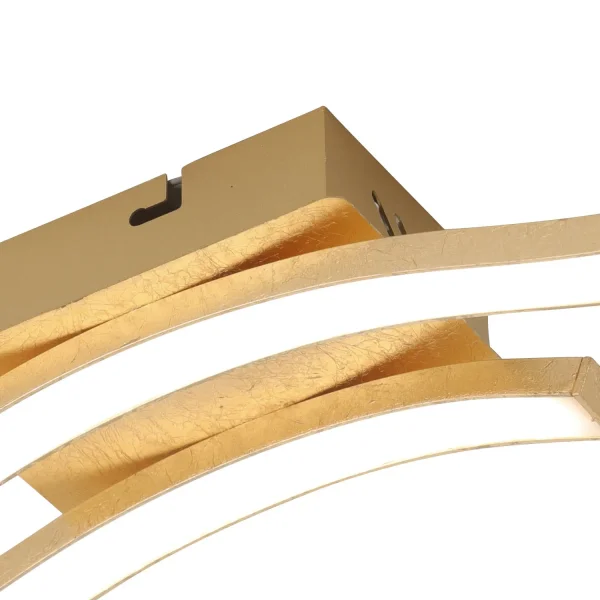 PLAFÓN DE TECHO LED 14 W 4000K PAN DE ORO EVANDER