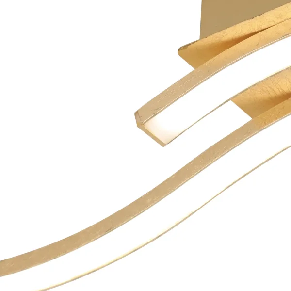 PLAFÓN DE TECHO LED 14 W 4000K PAN DE ORO EVANDER