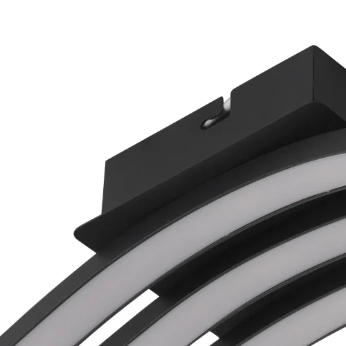 PLAFÓN DE TECHO LED 20 W 4000K NEGRO EVANDER