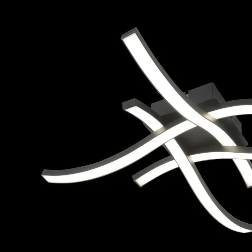 PLAFÓN LED 22 W 4000K NEGRO EVANDER