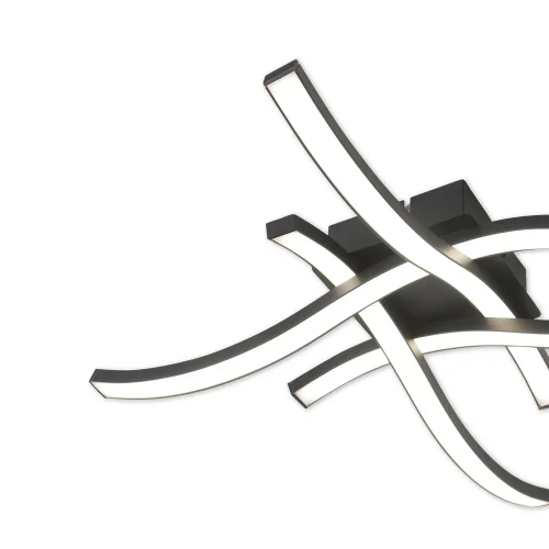 PLAFÓN LED 22 W 4000K NEGRO EVANDER