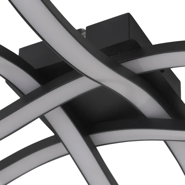 PLAFÓN LED 22 W 4000K NEGRO EVANDER